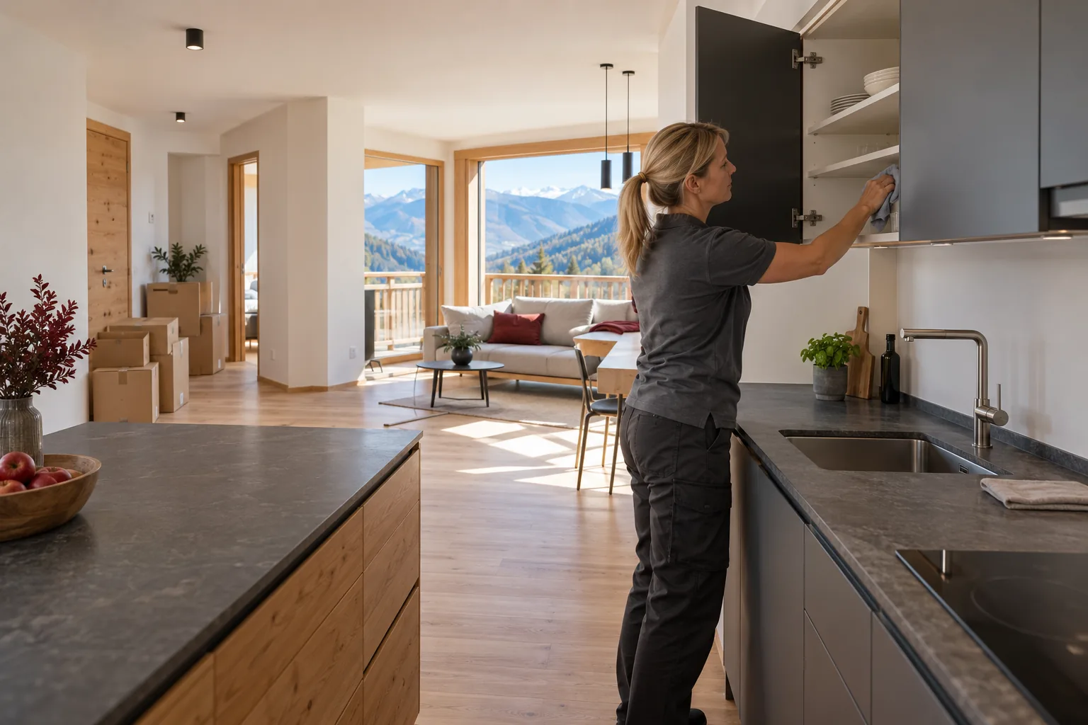 Logement vide prêt pour l’emménagement